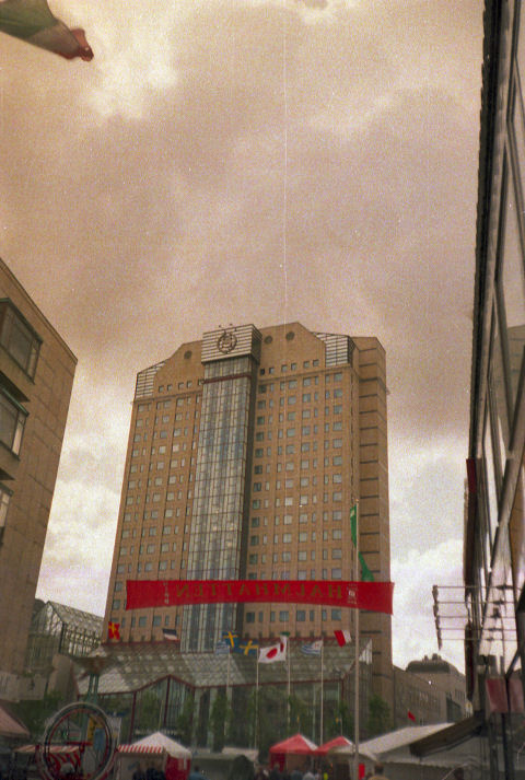 Unser Hotel das Sehraton in Malm